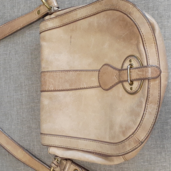 Fossil tan leather women's crossbody bag - Picture 16 of 17